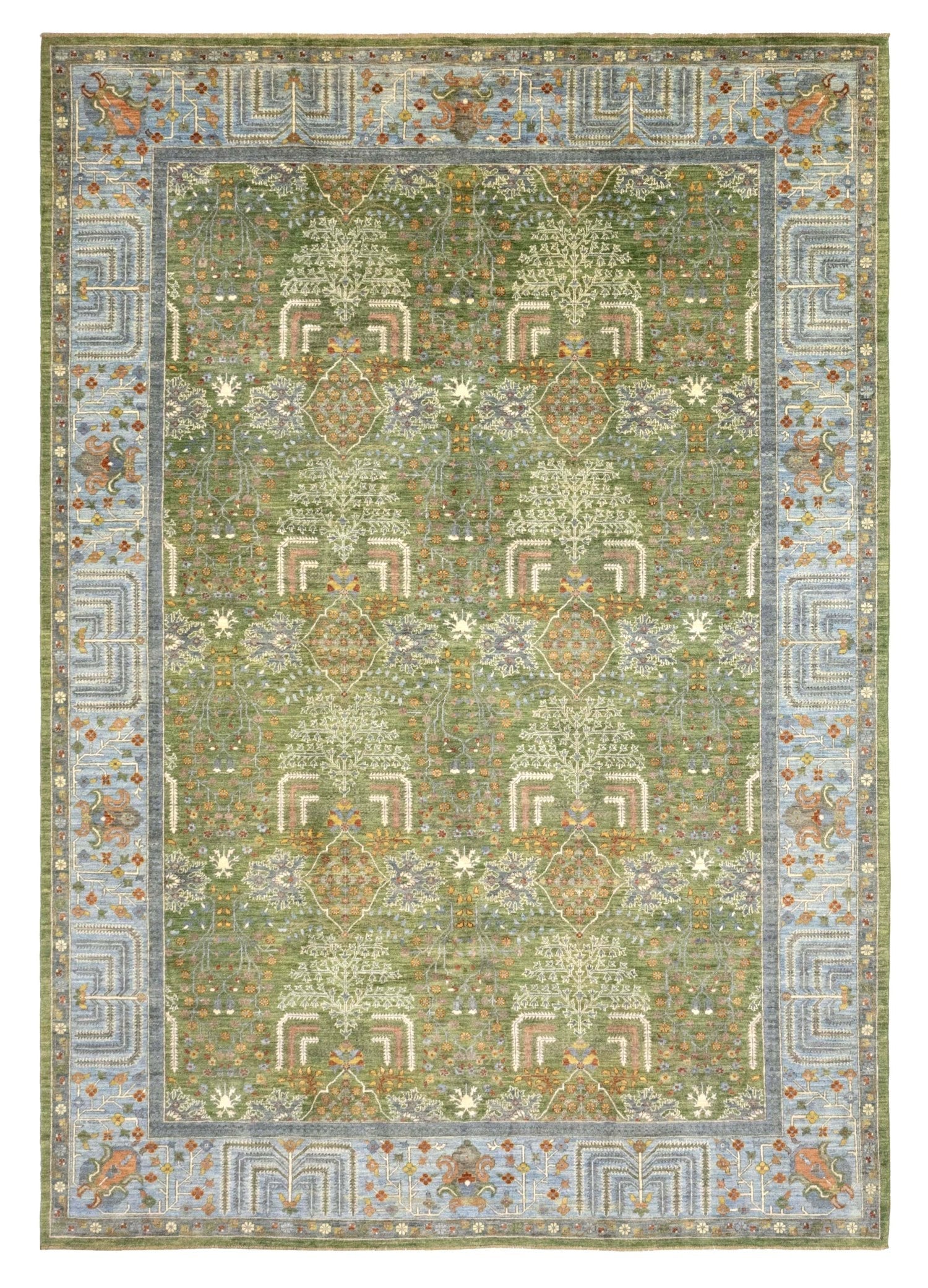 Arabesque Handwoven Tribal Rug | Landry & Arcari – Landry & Arcari Rugs ...