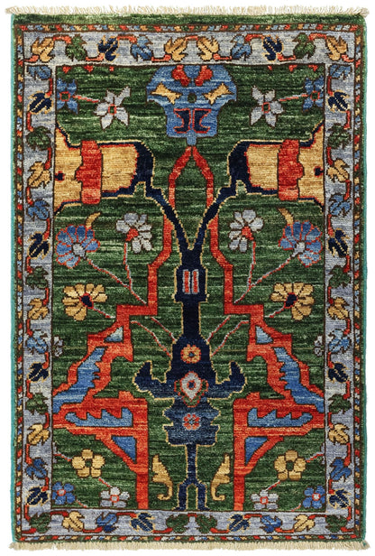 Arabesque Handwoven Tribal Rug