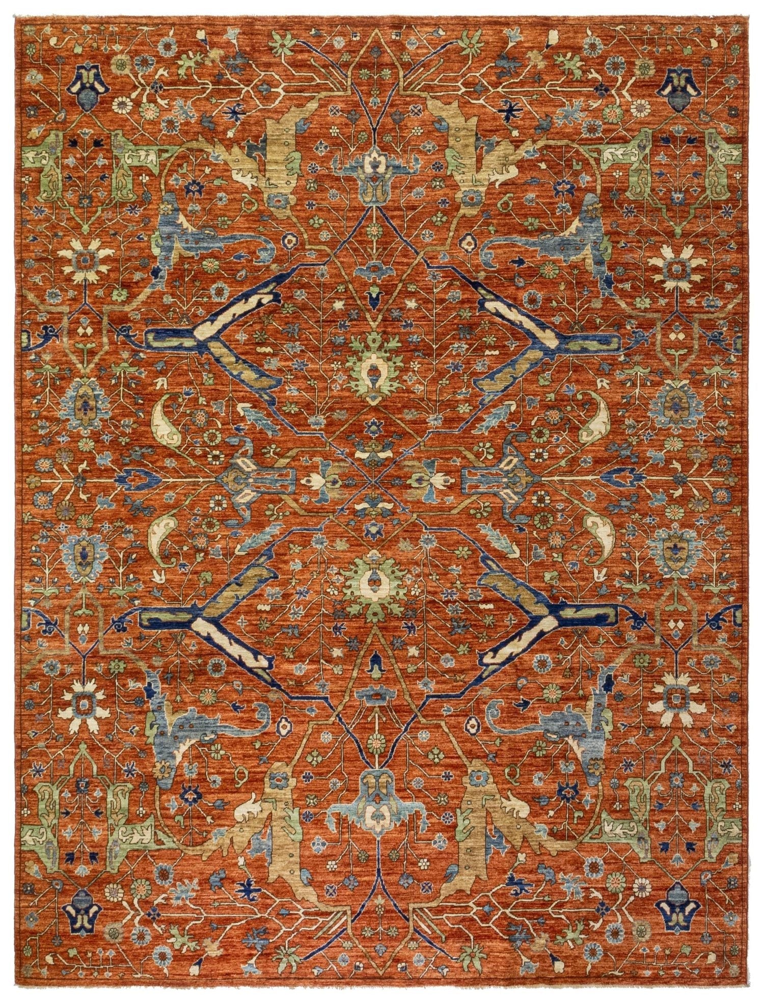 Arabesque Handwoven Tribal Rug | Landry & Arcari – Landry & Arcari Rugs ...