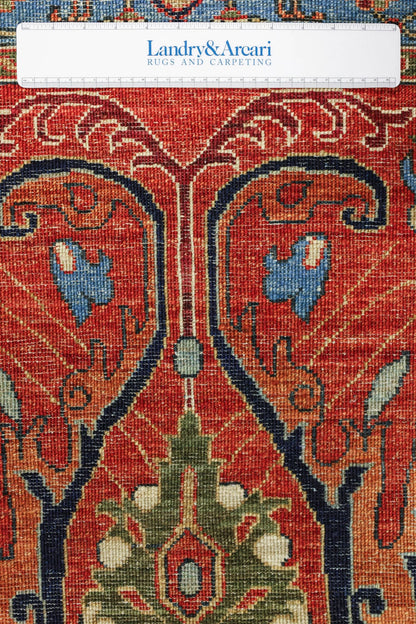Arabesque Handwoven Tribal Rug, J79801