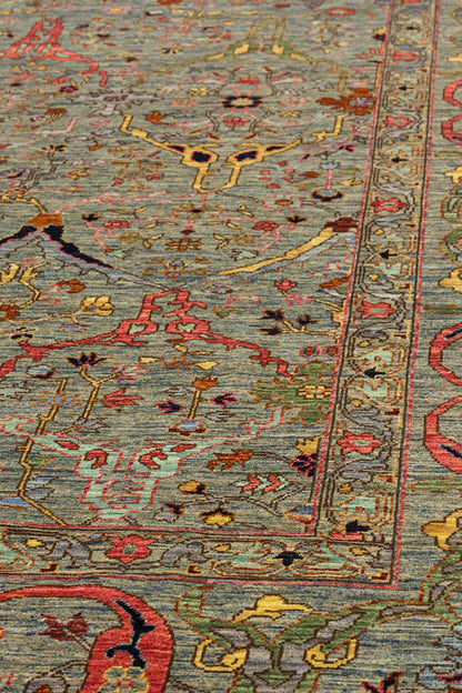 Arabesque Handwoven Tribal Rug, J81042