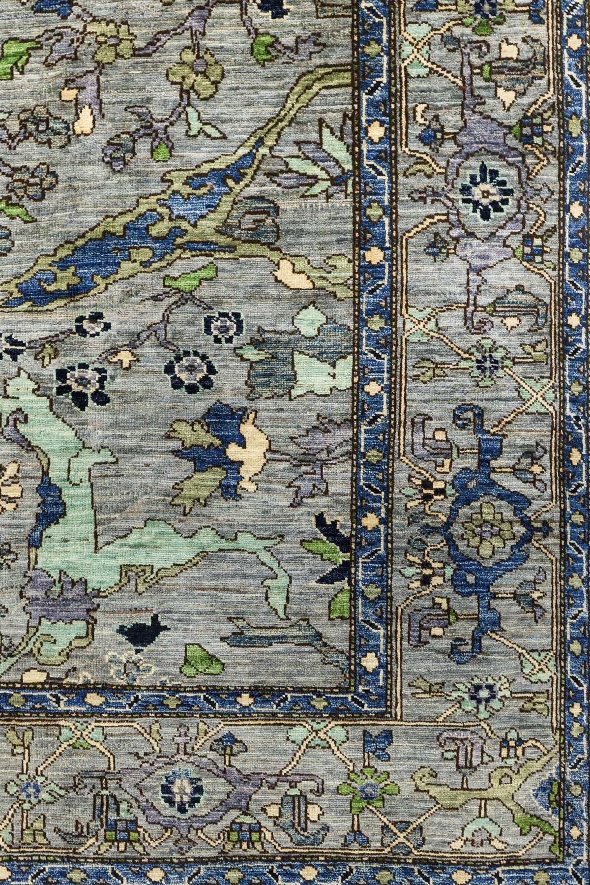 Arabesque Handwoven Tribal Rug, J81045