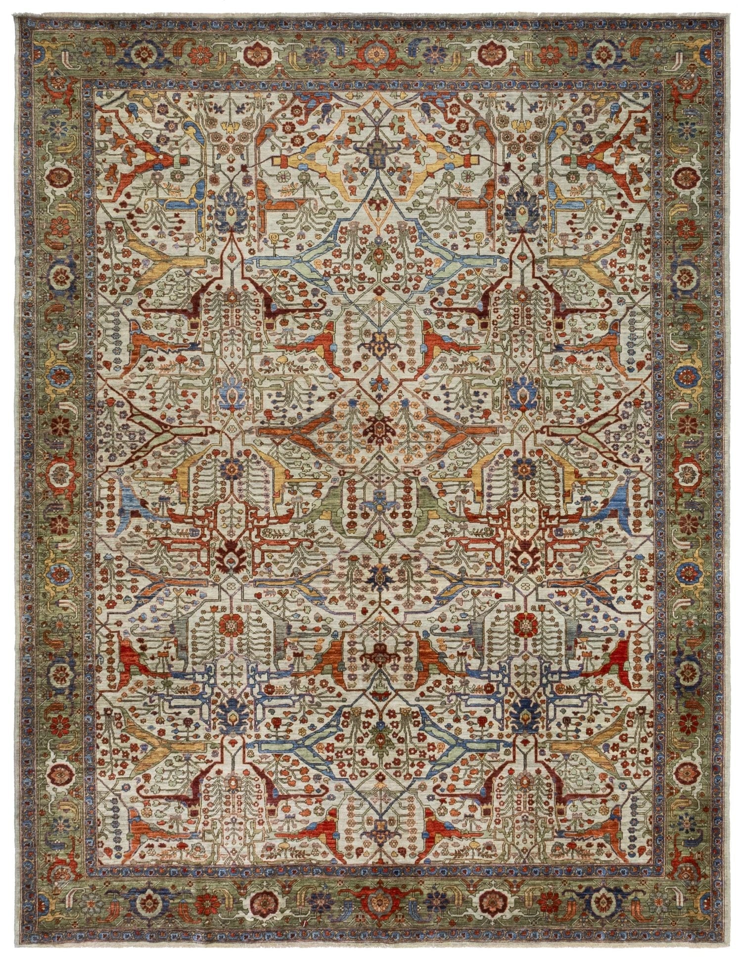 Arabesque Handwoven Tribal Rug | Landry & Arcari – Landry & Arcari Rugs ...