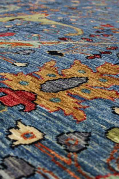 Arabesque Handwoven Tribal Rug, J81059