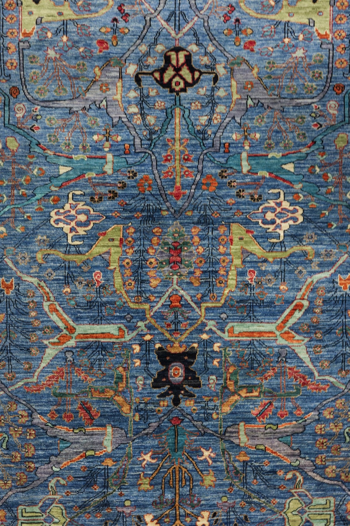 Arabesque Handwoven Tribal Rug, J81059