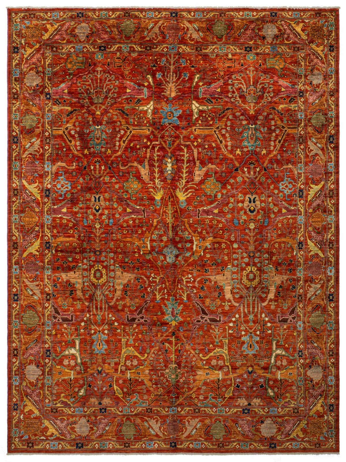 Arabesque Handwoven Tribal Rug