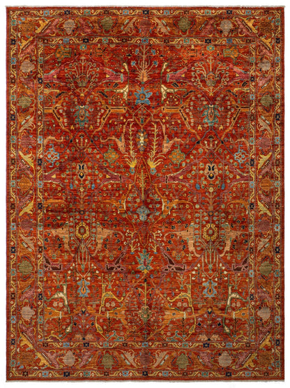 Arabesque Handwoven Tribal Rug