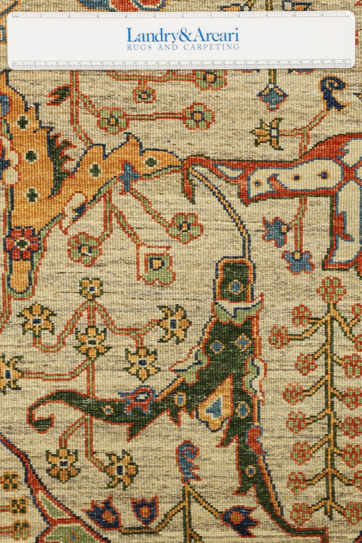 Arabesque Handwoven Tribal Rug, J81084