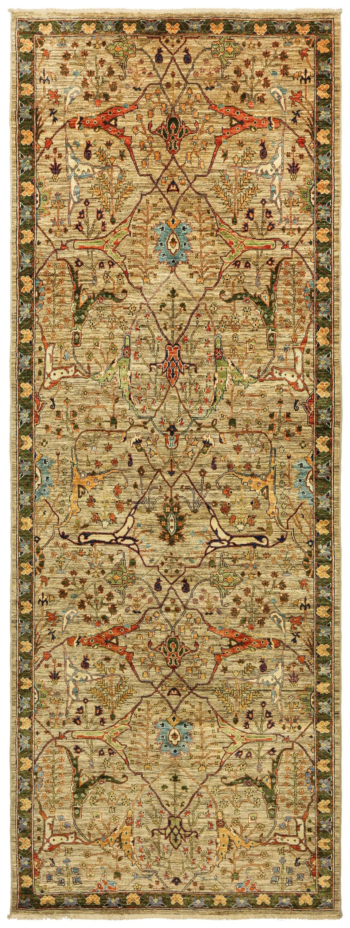 Arabesque Handwoven Tribal Rug