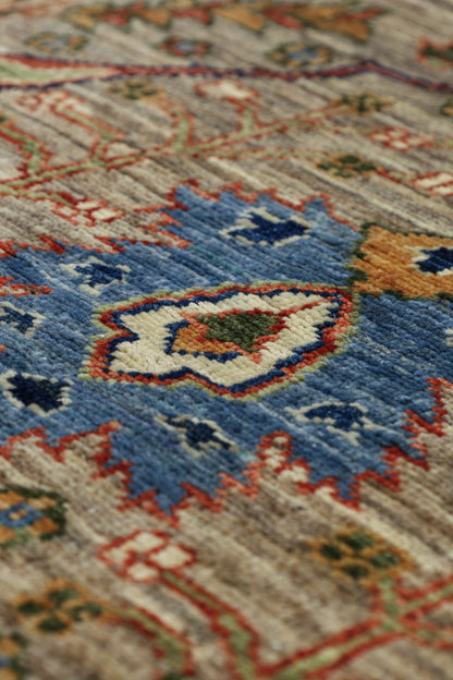 Arabesque Handwoven Tribal Rug, J81089