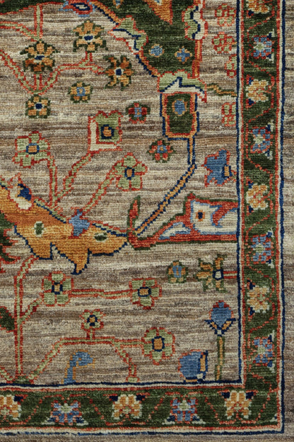 Arabesque Handwoven Tribal Rug, J81089