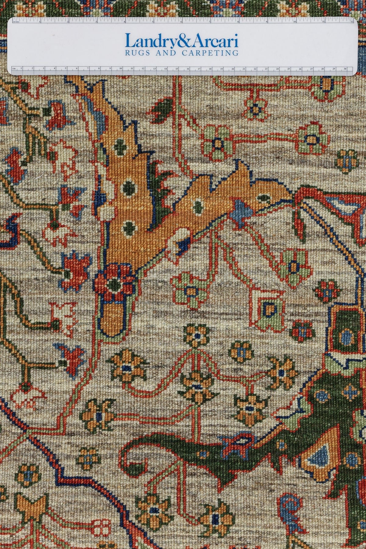 Arabesque Handwoven Tribal Rug, J81089