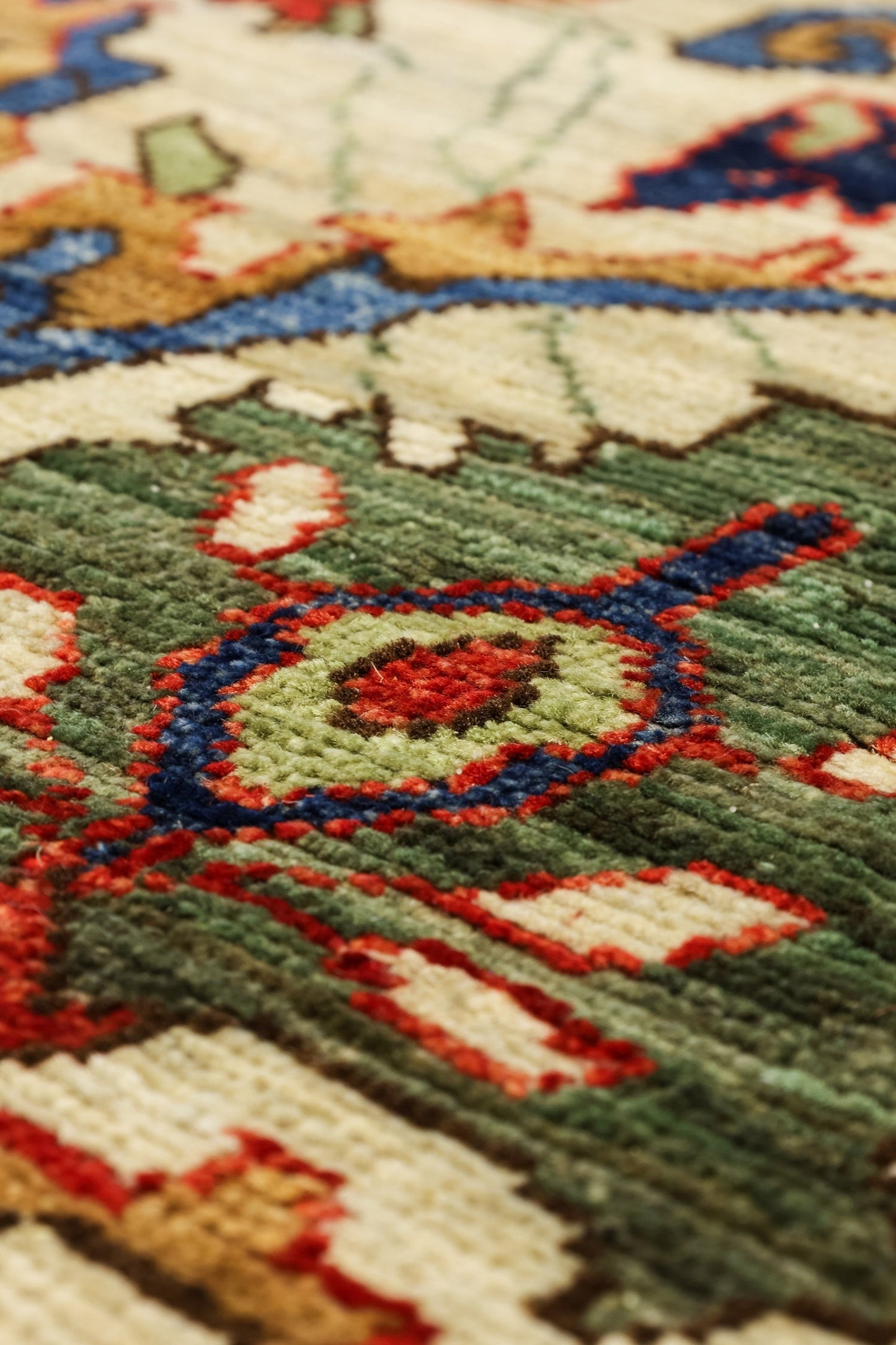 Arabesque Handwoven Tribal Rug, J81092