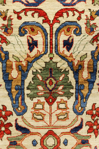 Arabesque Handwoven Tribal Rug, J81092