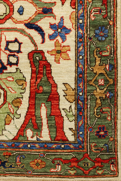 Arabesque Handwoven Tribal Rug, J81092