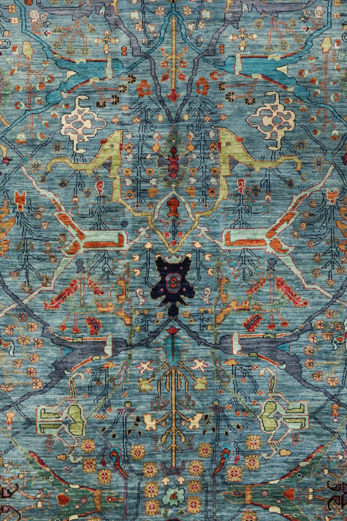 Arabesque Handwoven Tribal Rug, J81098