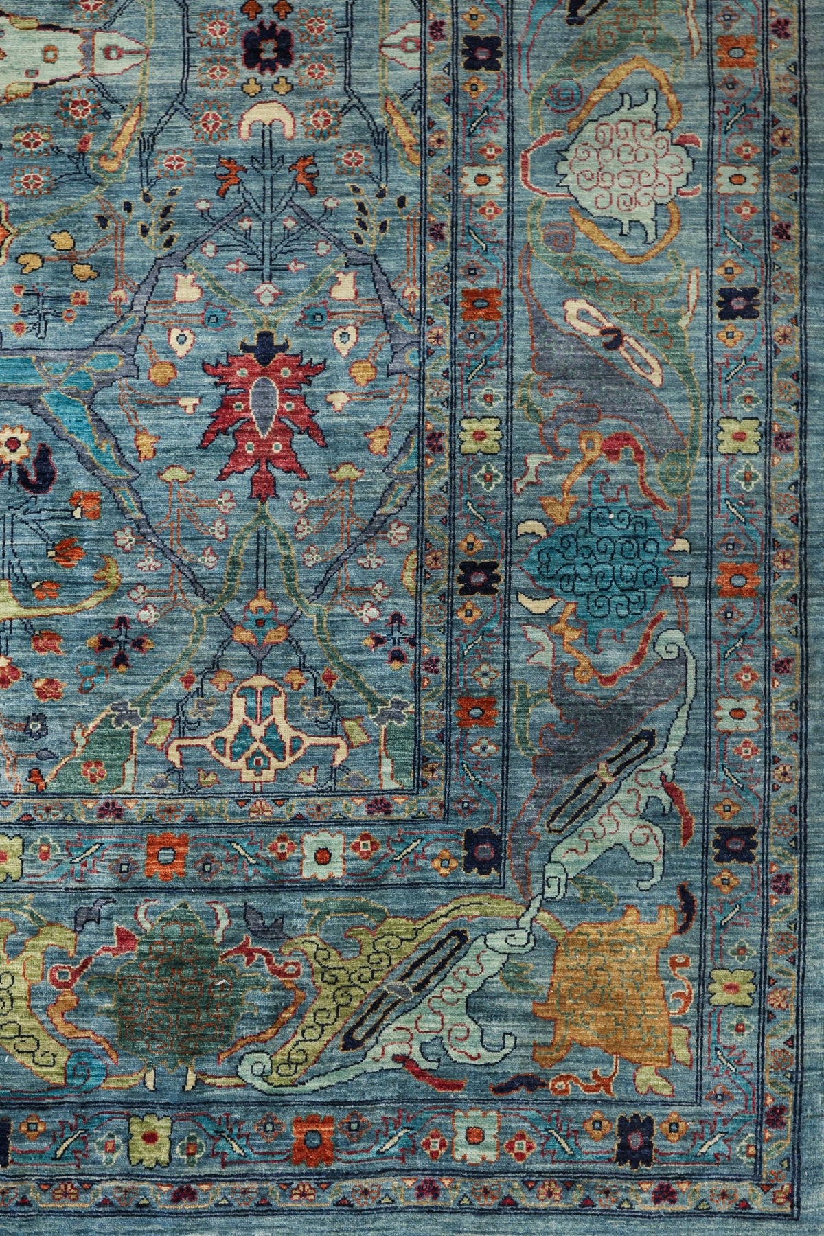 Arabesque Handwoven Tribal Rug, J81098