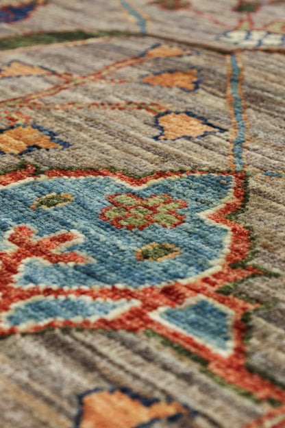 Arabesque Handwoven Tribal Rug, J81103
