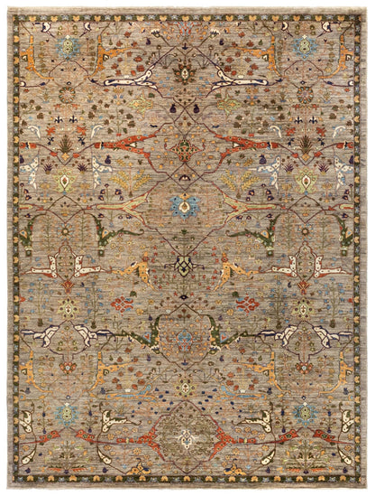 Arabesque Handwoven Tribal Rug
