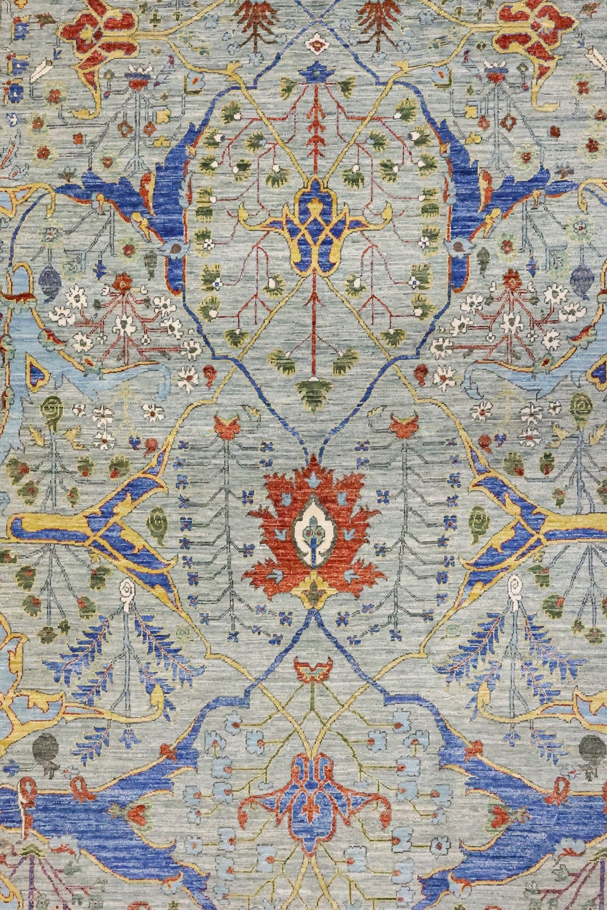 Arabesque Handwoven Tribal Rug, J81398