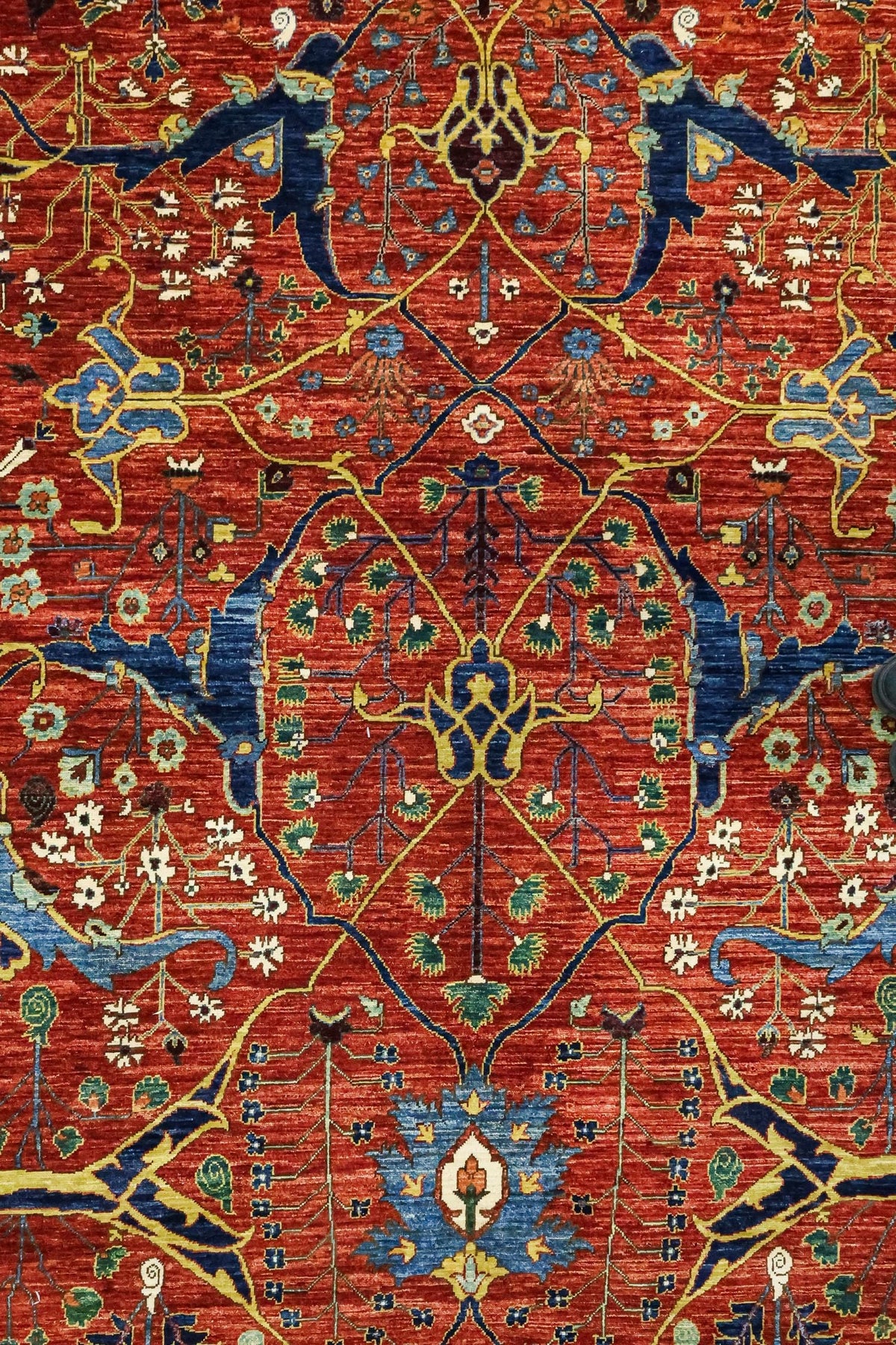Arabesque Handwoven Tribal Rug, J81401