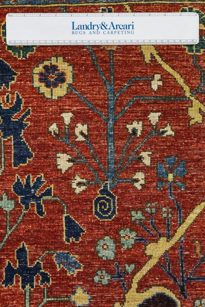 Arabesque Handwoven Tribal Rug, J81401