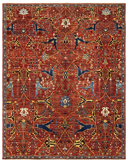 Arabesque Handwoven Tribal Rug
