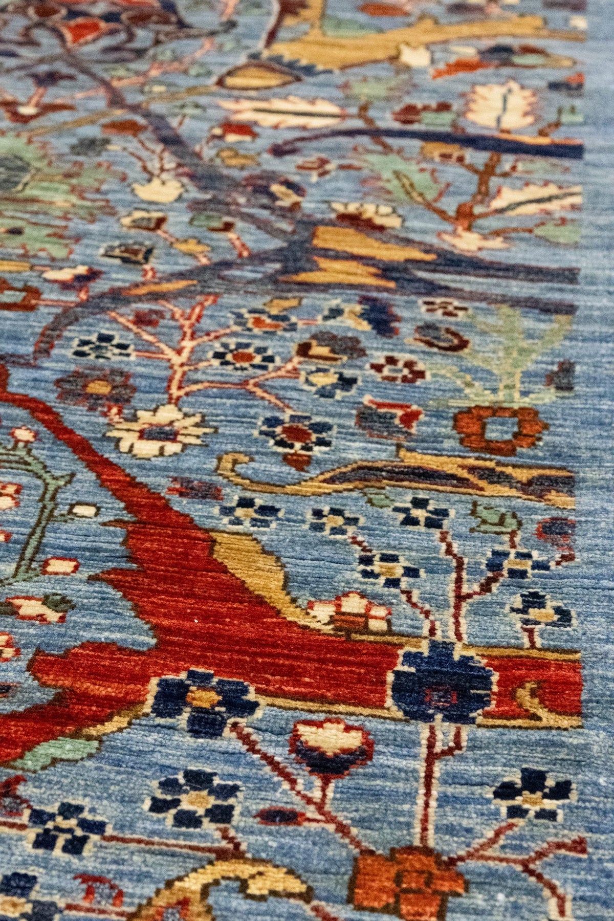 Arabesque Handwoven Tribal Rug, J86068