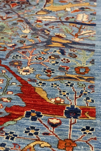 Arabesque Handwoven Tribal Rug, J86068