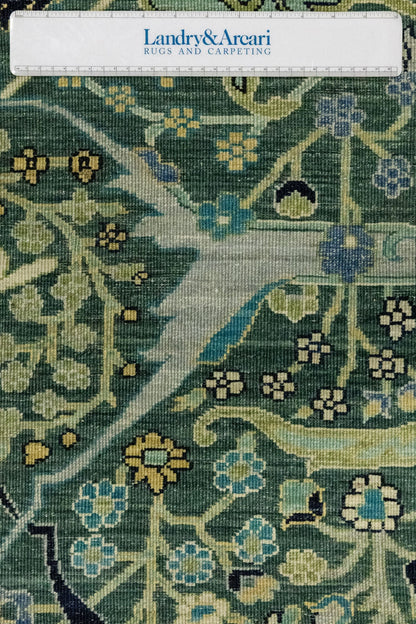 Arabesque Handwoven Tribal Rug, J86069