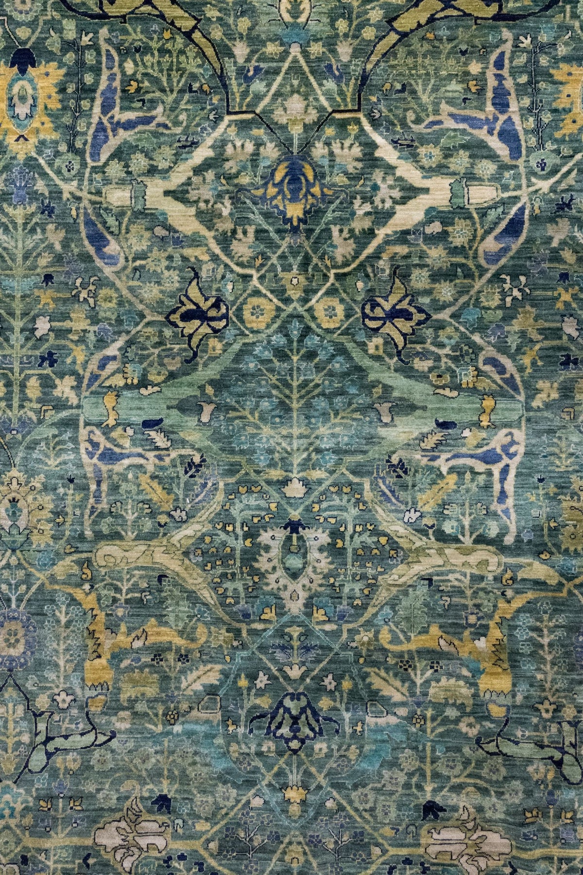 Arabesque Handwoven Tribal Rug, J86087