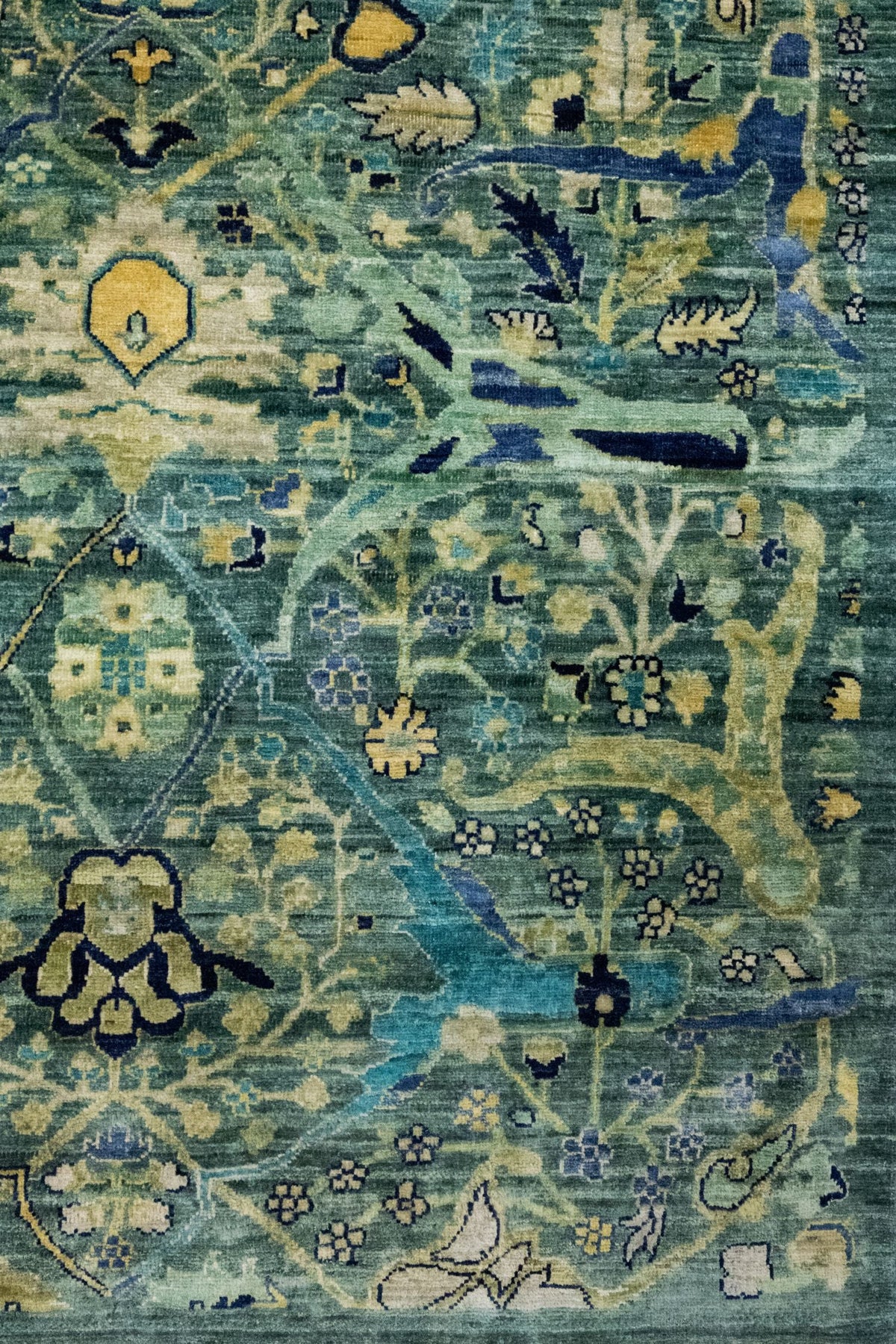 Arabesque Handwoven Tribal Rug, J86087