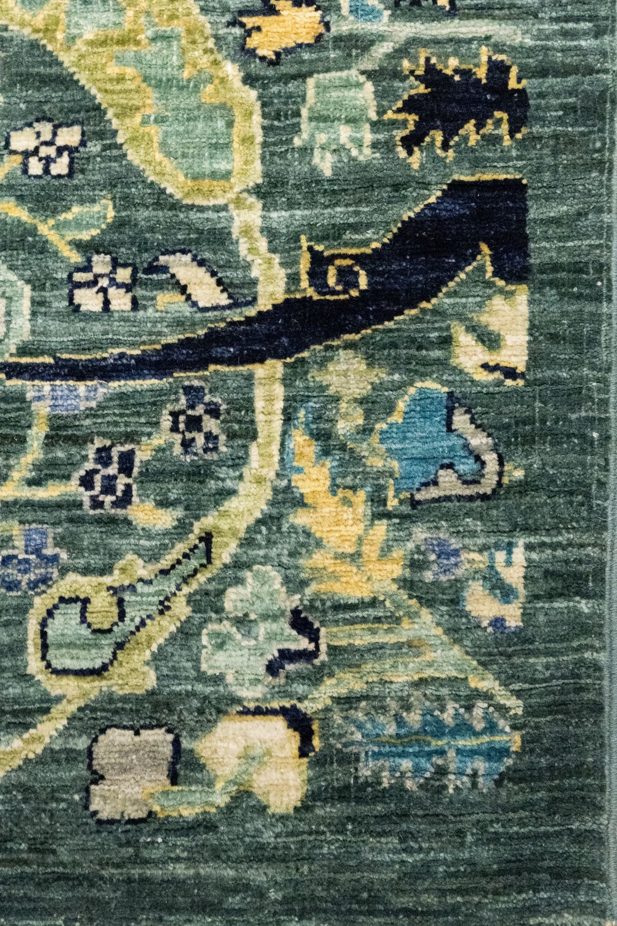 Arabesque Handwoven Tribal Rug, J86100