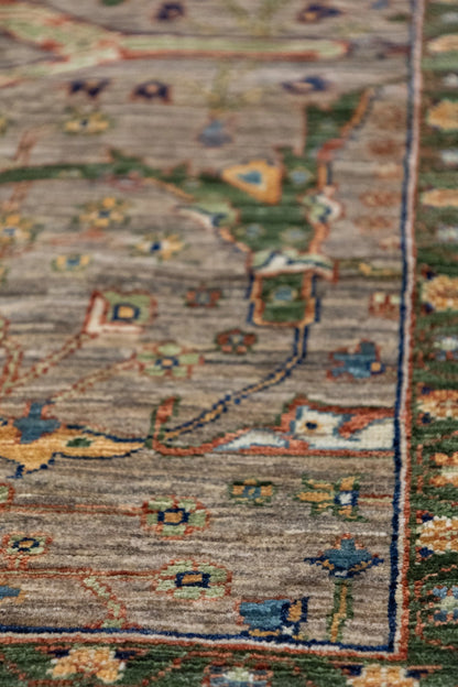 Arabesque Handwoven Tribal Rug, J86102
