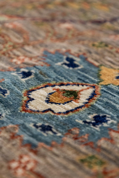 Arabesque Handwoven Tribal Rug, J86102