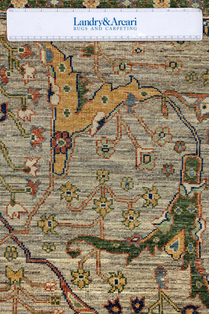 Arabesque Handwoven Tribal Rug, J86102
