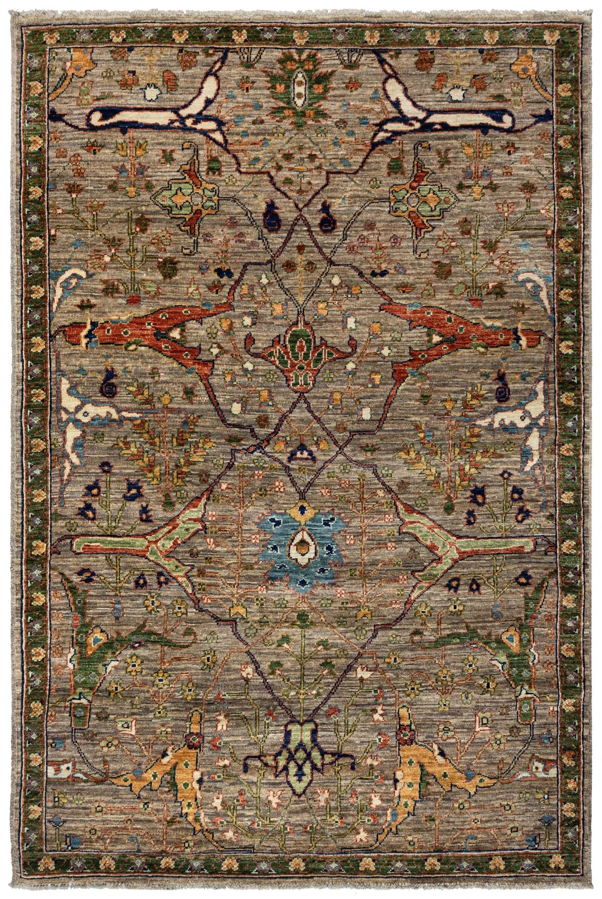 Arabesque Handwoven Tribal Rug