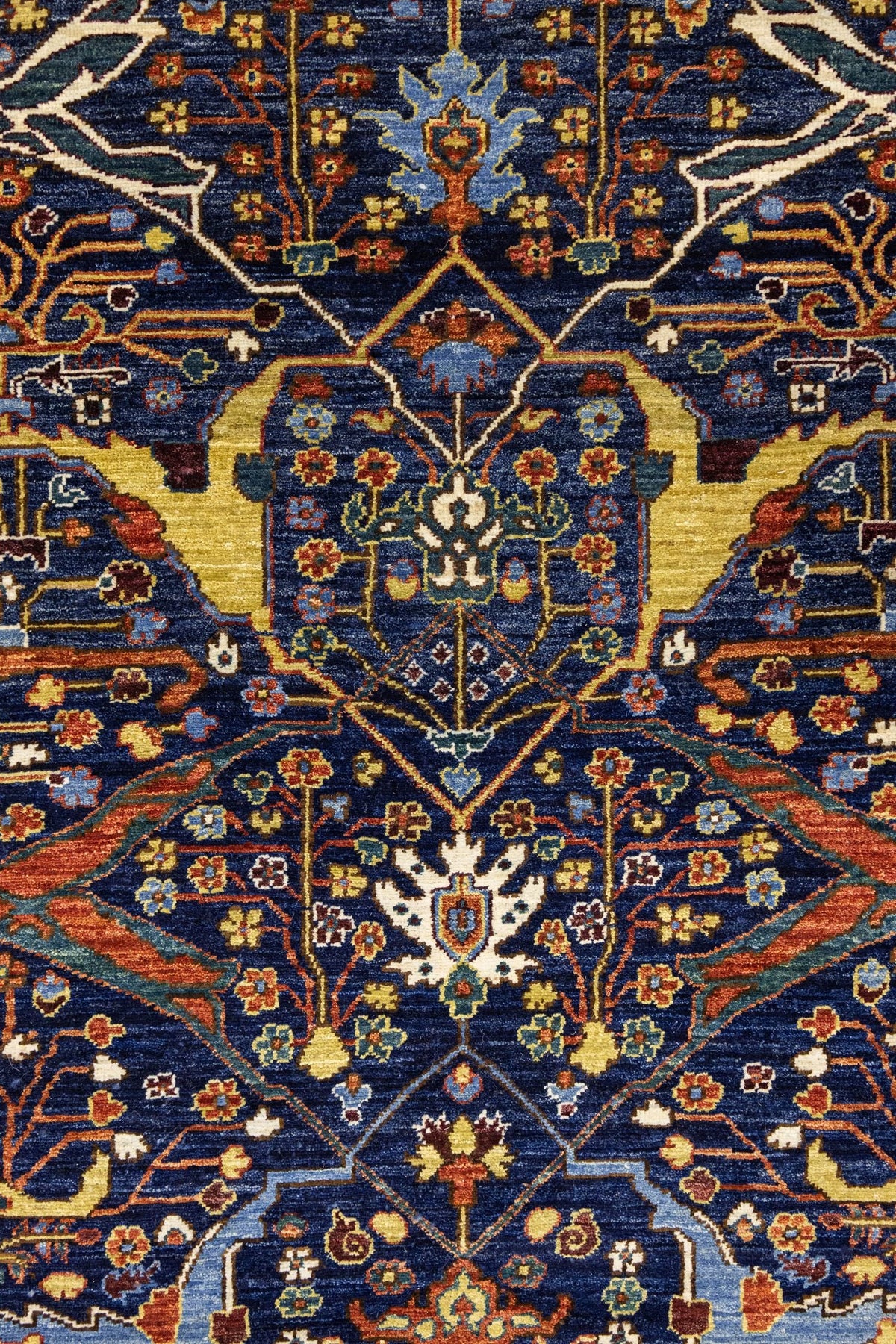 Arabesque Handwoven Tribal Rug, J86635