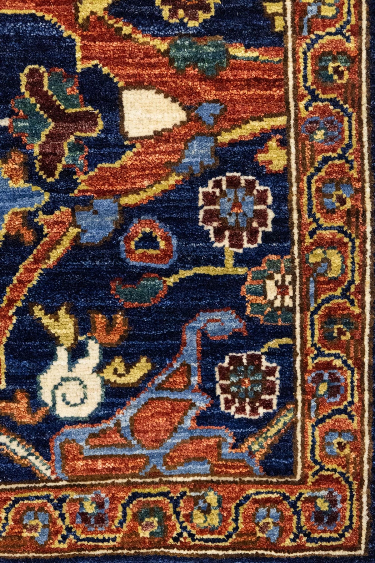 Arabesque Handwoven Tribal Rug, J86635