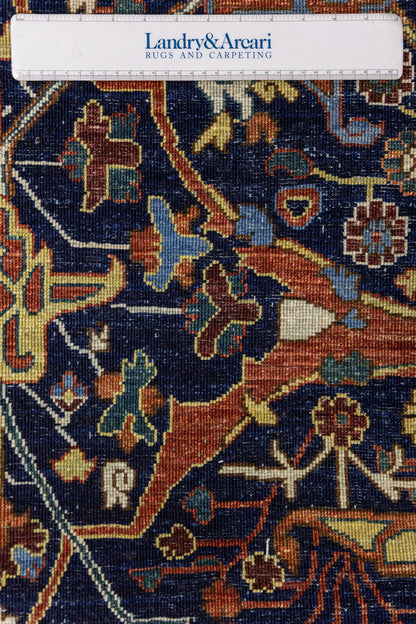 Arabesque Handwoven Tribal Rug, J86635