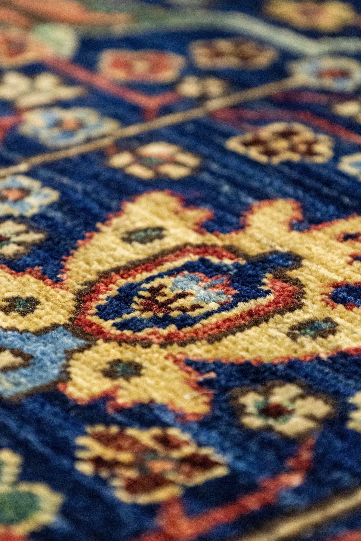 Arabesque Handwoven Tribal Rug, J86636