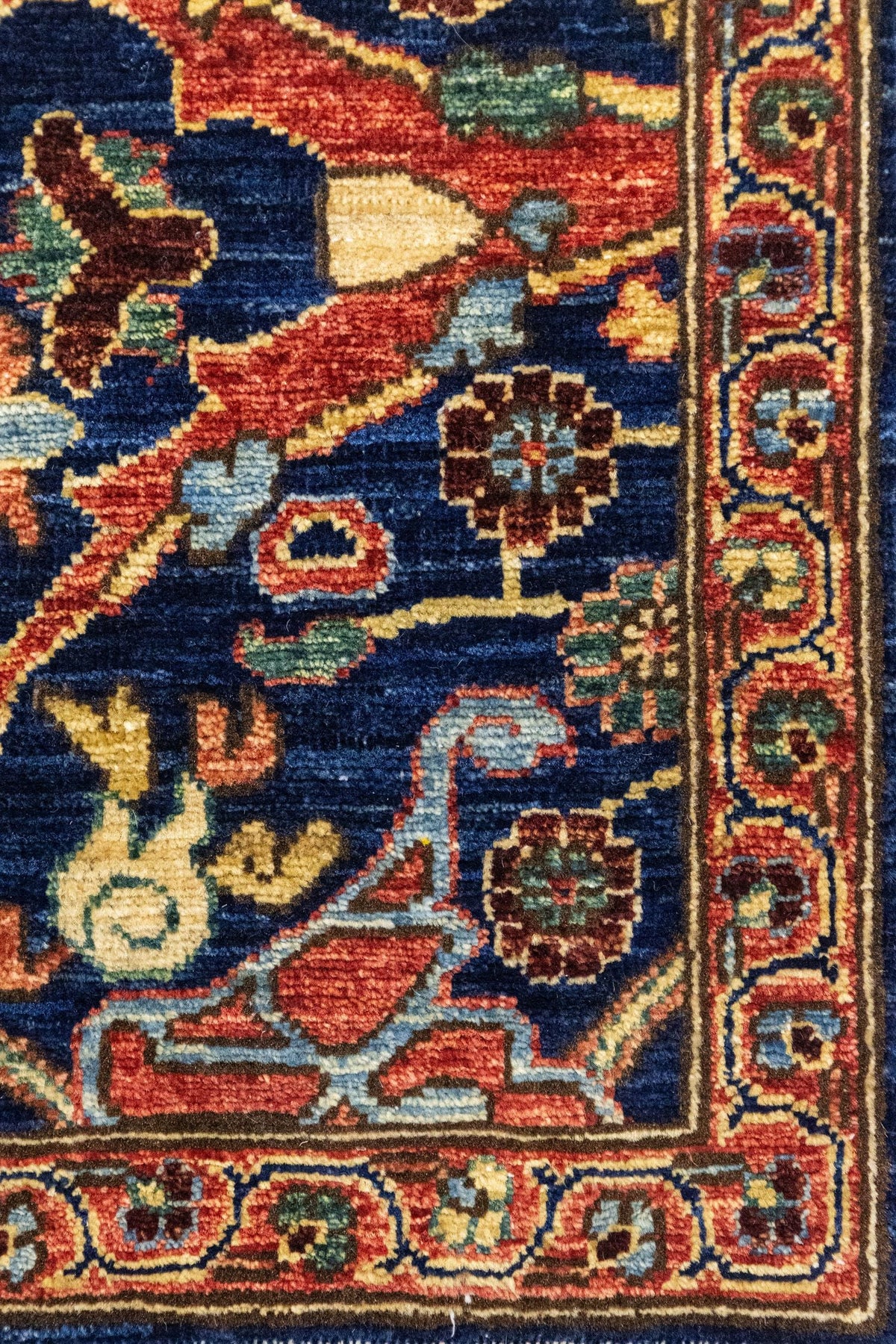 Arabesque Handwoven Tribal Rug, J86636