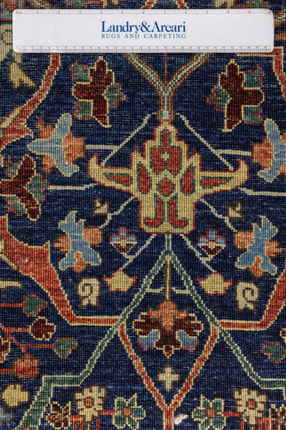 Arabesque Handwoven Tribal Rug, J86636