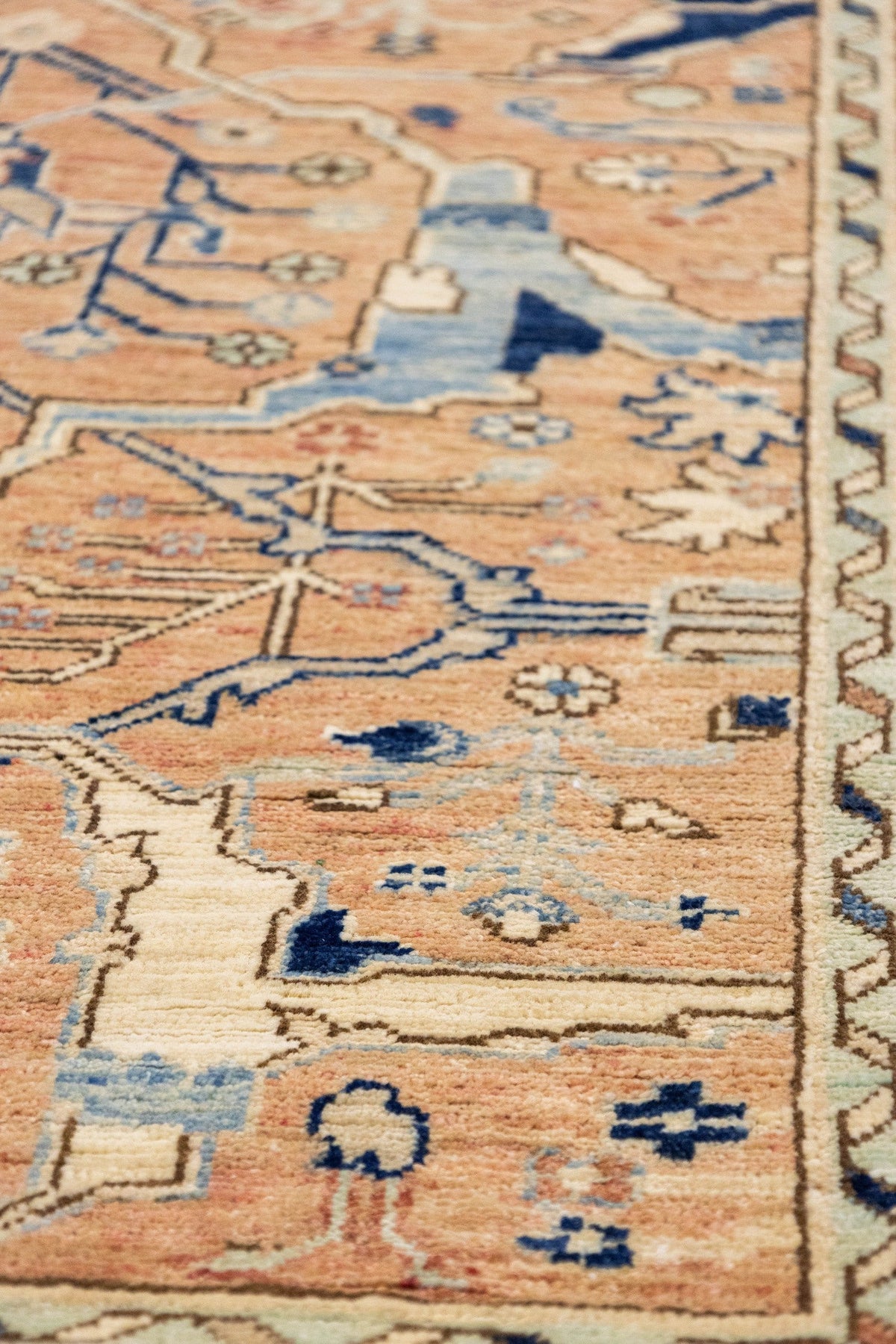 Arabesque Handwoven Tribal Rug, J86837