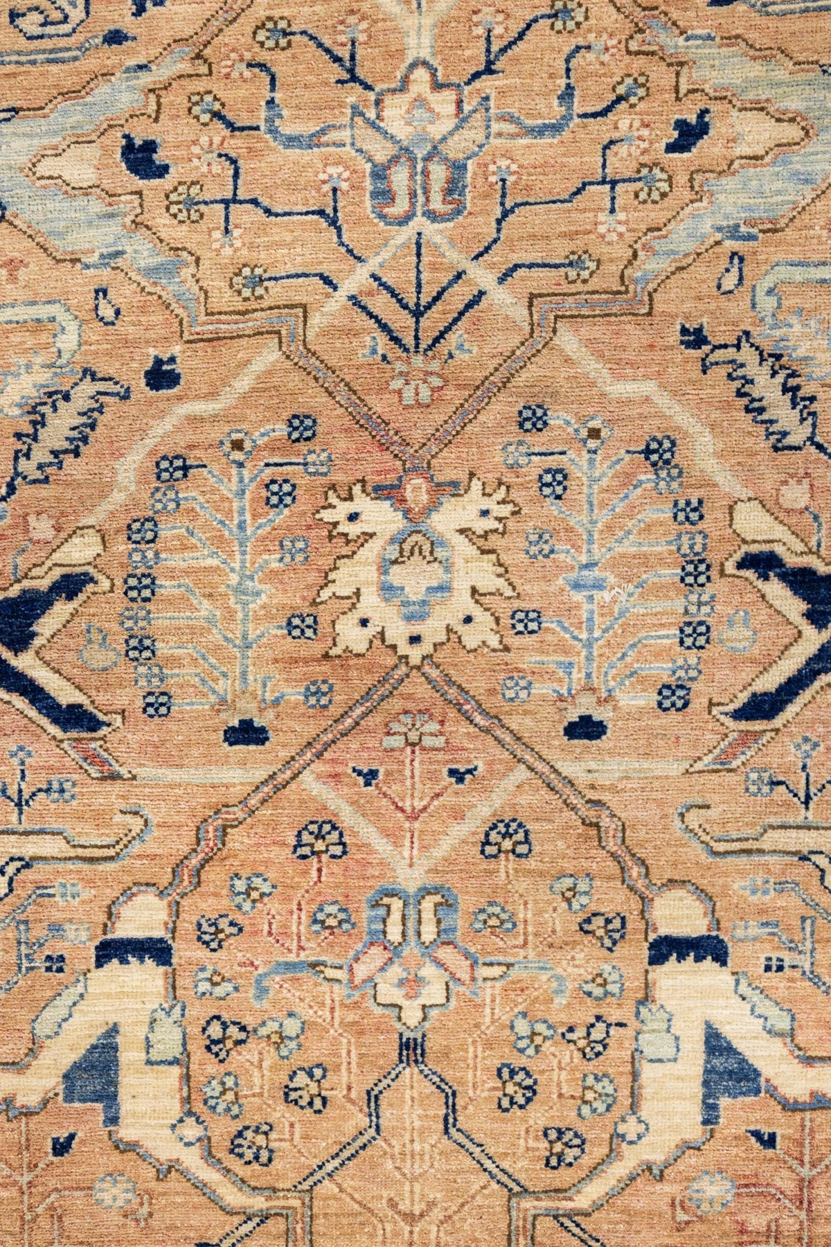 Arabesque Handwoven Tribal Rug, J86837