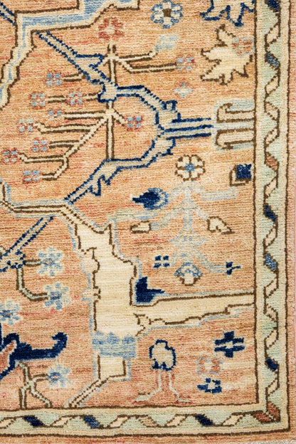 Arabesque Handwoven Tribal Rug, J86837