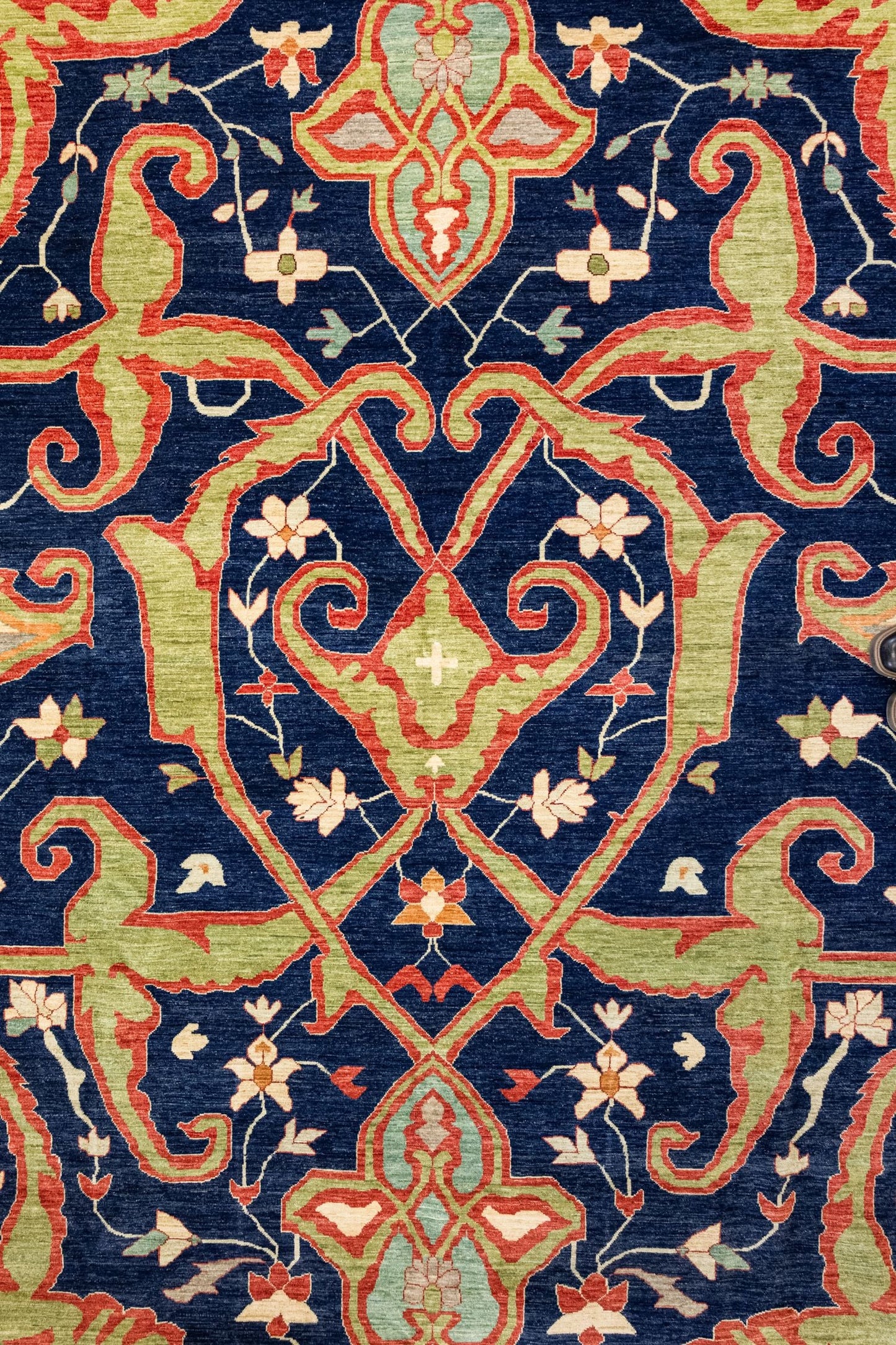 Arabesque Handwoven Tribal Rug, J87123