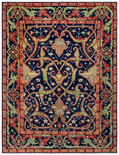  Arabesque Handwoven Tribal Rug