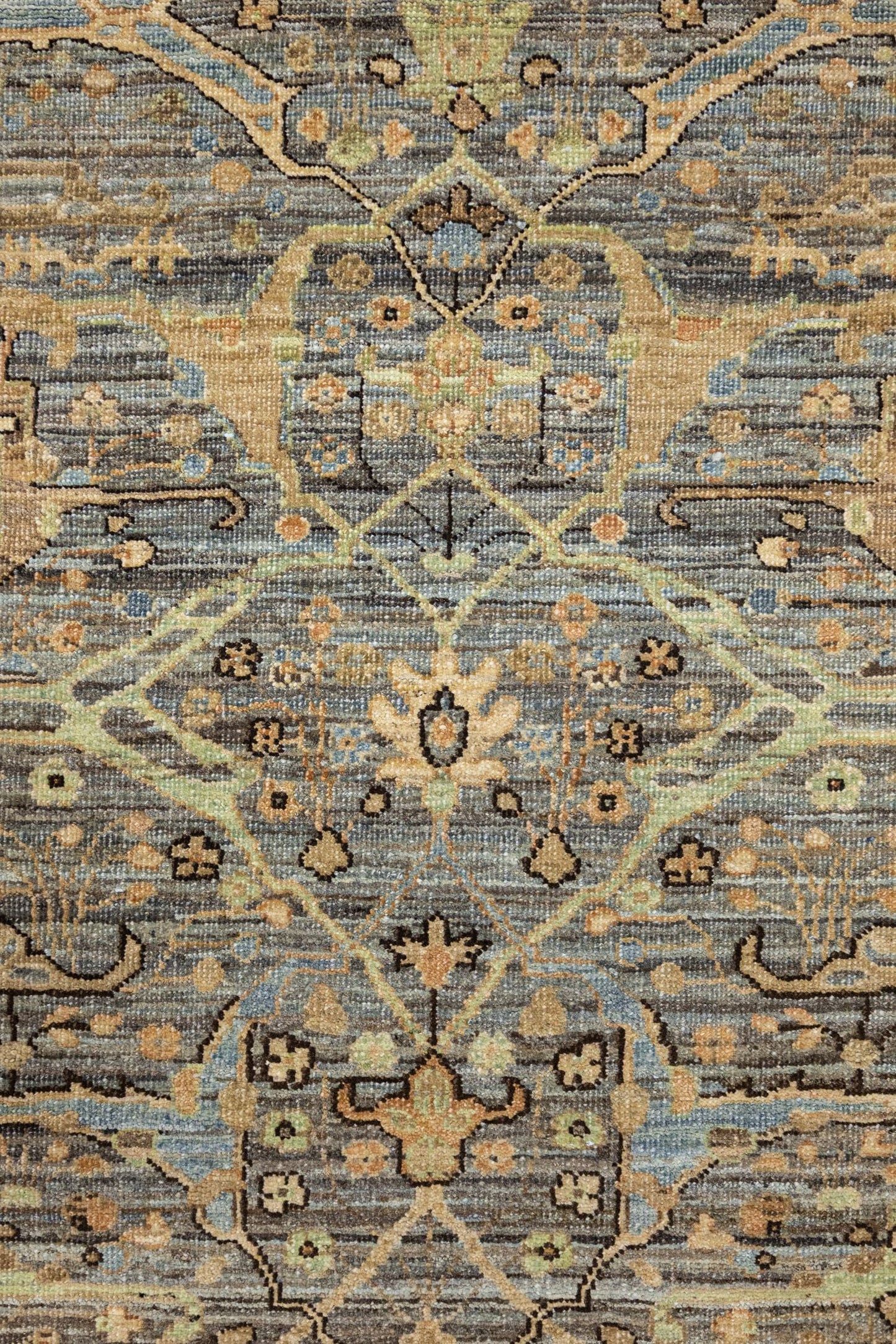 Arabesque Handwoven Tribal Rug, J89283