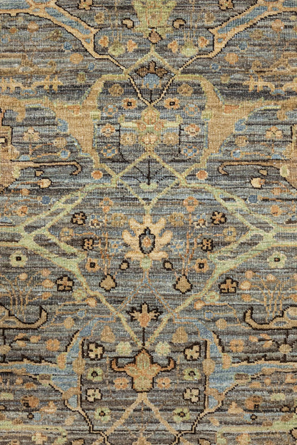 Arabesque Handwoven Tribal Rug, J89283